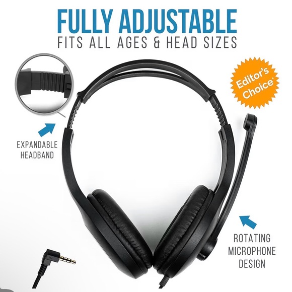 Barks Black Gaming Headset - Picture 3 of 10